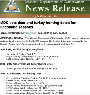 Missouri Deer Season 2025-2025: Ultimate Guide for Hunters